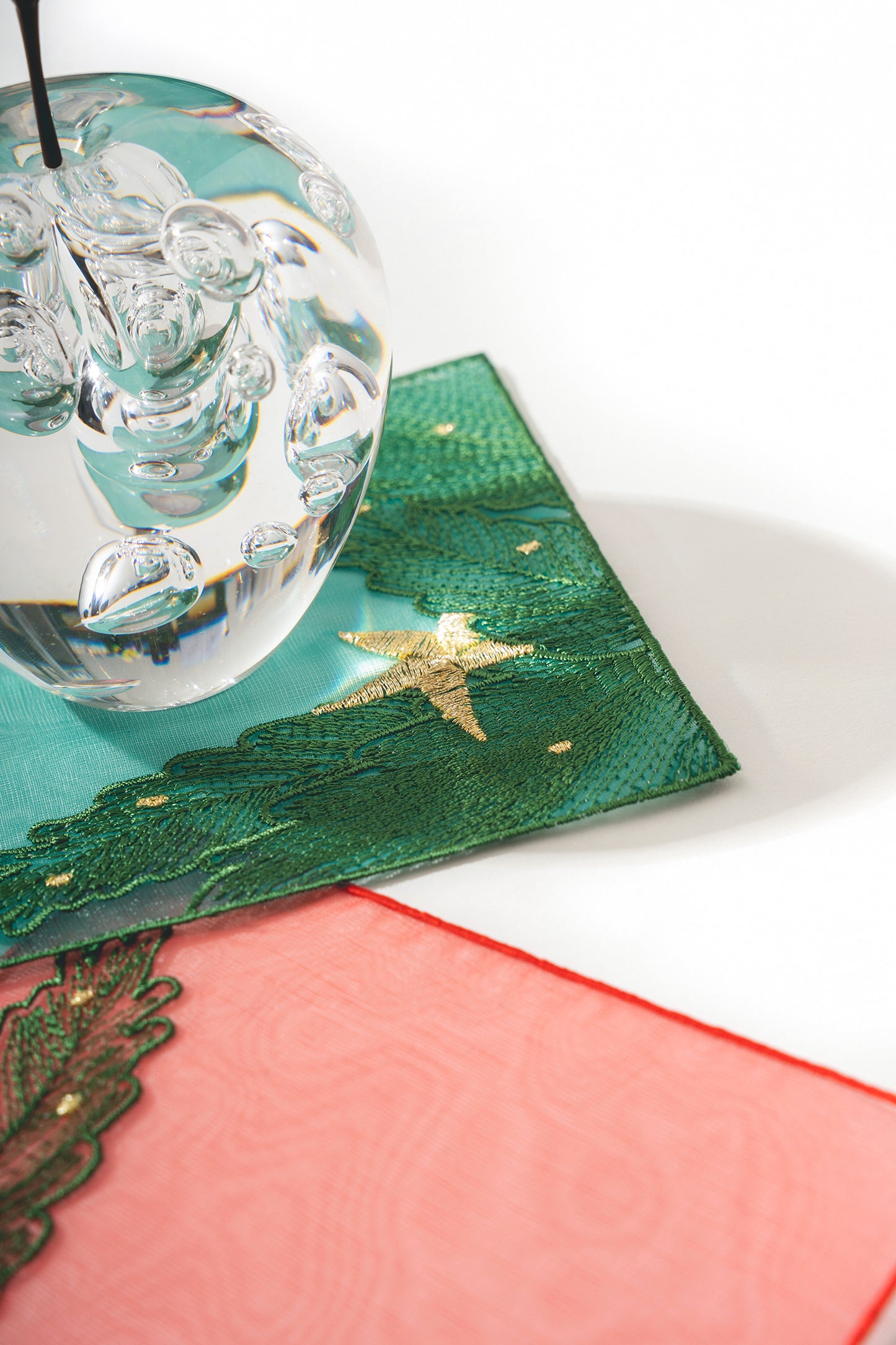 Christmas tea coaster set