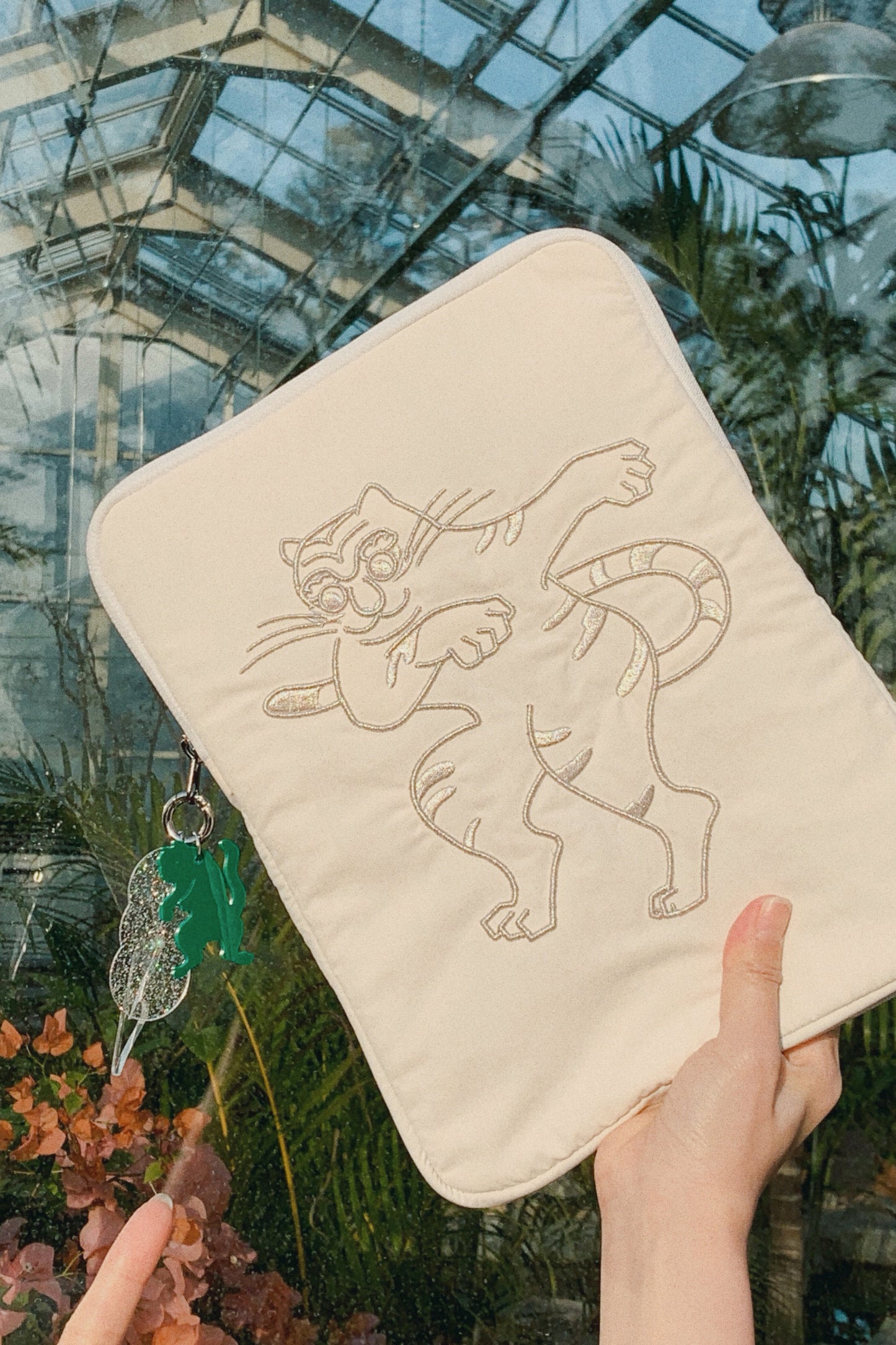 Dancing Tiger Tablet Pouch